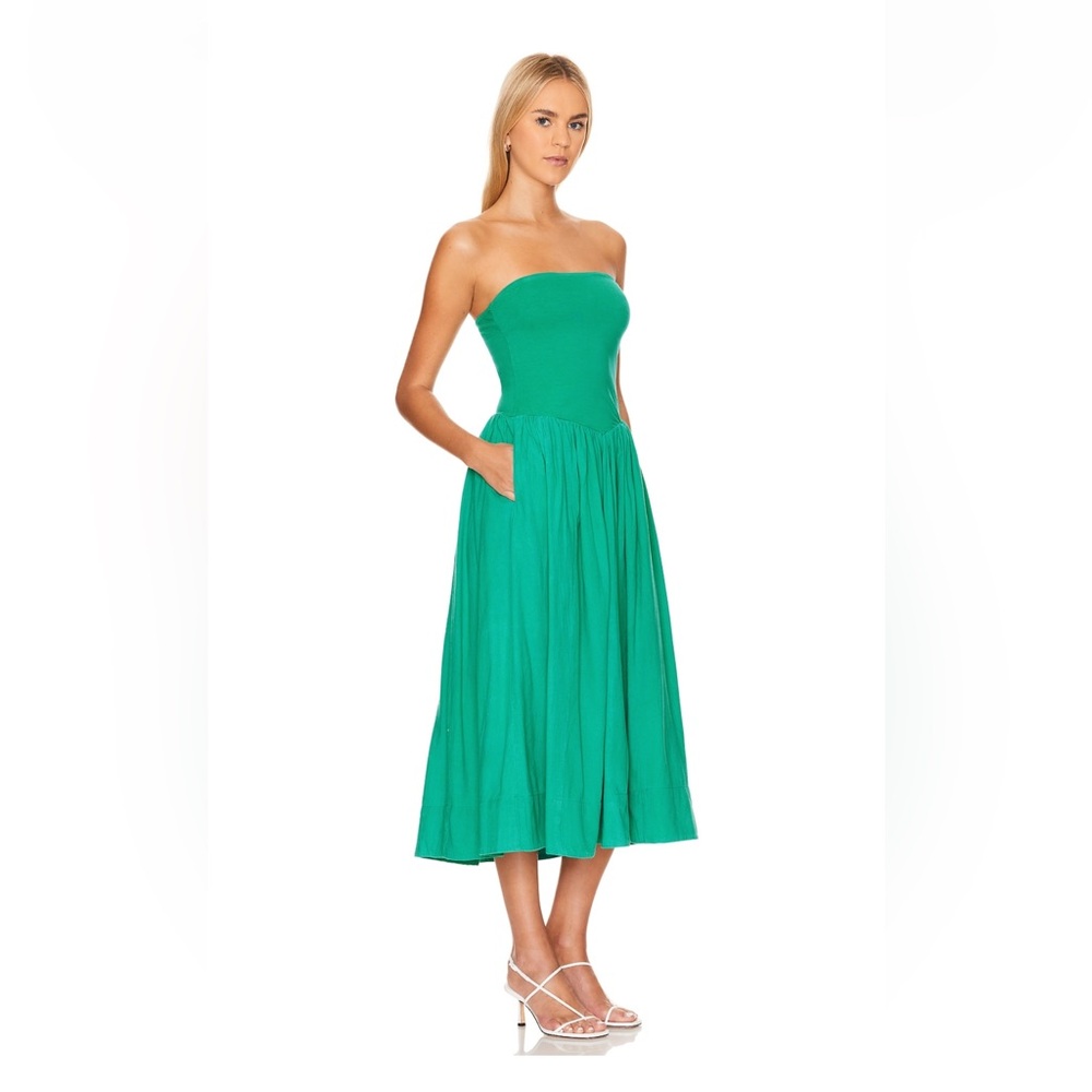 NWT Free People Tube Top Midi Dress - Picture 2 of 3
